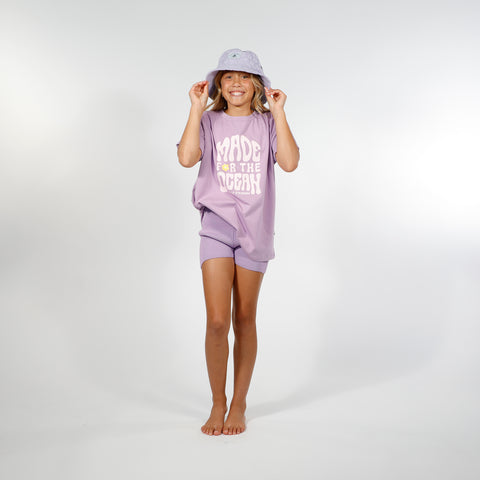 MADE FOR THE OCEAN BAILEY TEE - Purple