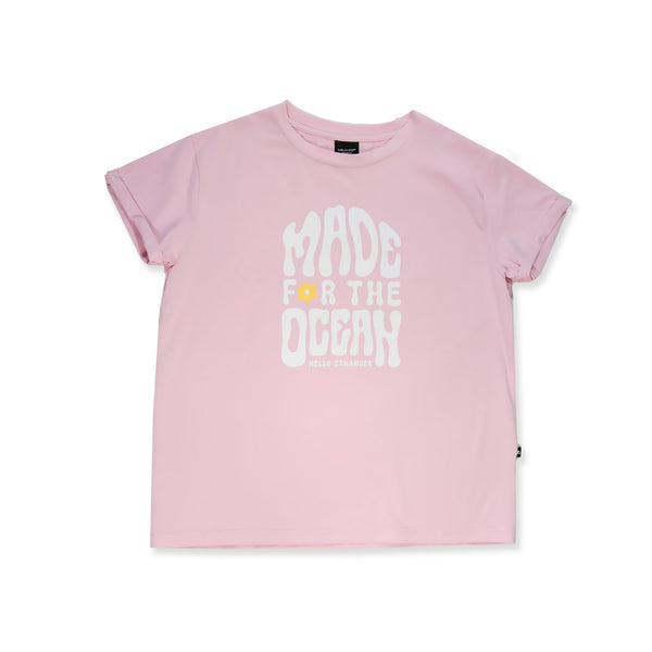 MADE FOR THE OCEAN BAILEY TEE - Pink