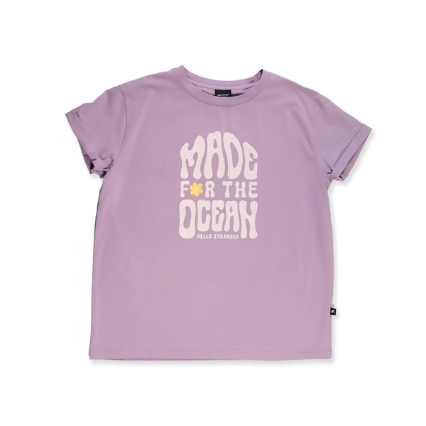 MADE FOR THE OCEAN BAILEY TEE - Purple