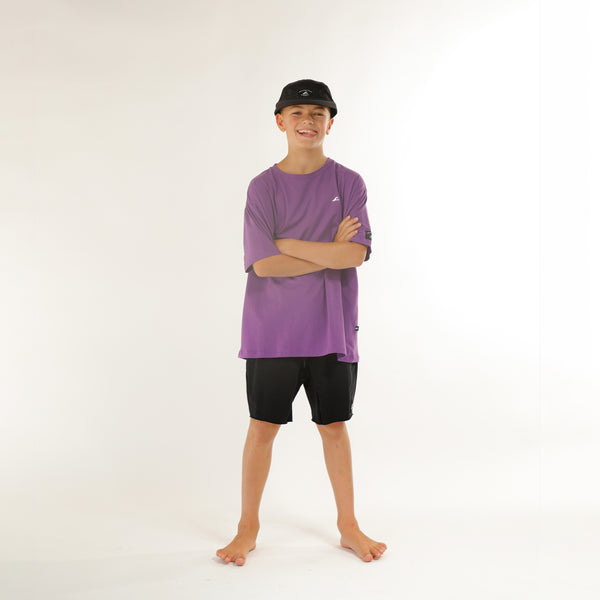 COOLER TO BE KIND BOX TEE - Purple