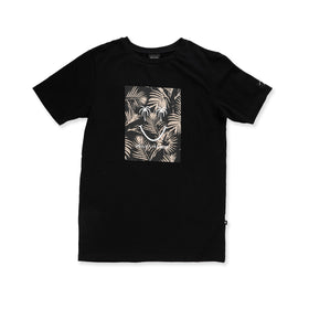 BOYS PALMS SS TEE - Black