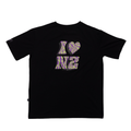 I Love NZ Box Tee - Black