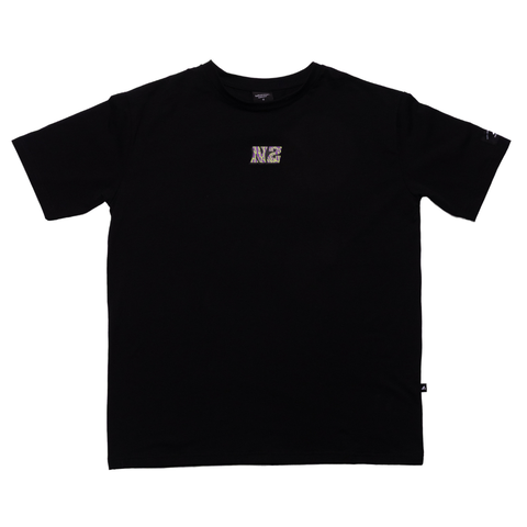 I Love NZ Box Tee - Black