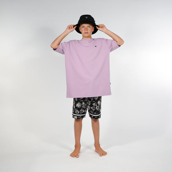 LOGO BOX TEE - Light Purple