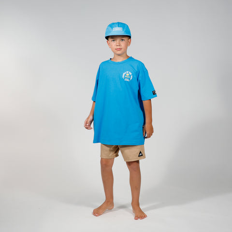 PEOPLE OF THE SUN BOX TEE - Blue