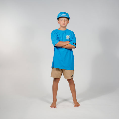 PEOPLE OF THE SUN BOX TEE - Blue