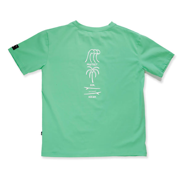 PROTECT OUR OCEAN BOX TEE - Green