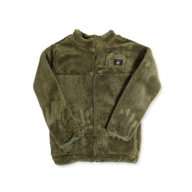 BOYS ZIP JACKET - Khaki