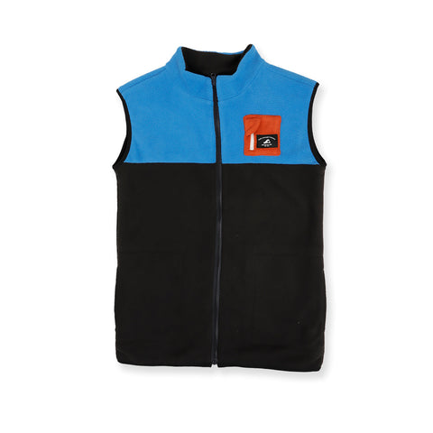 BOYS EVERYTHING VEST – Blue Black