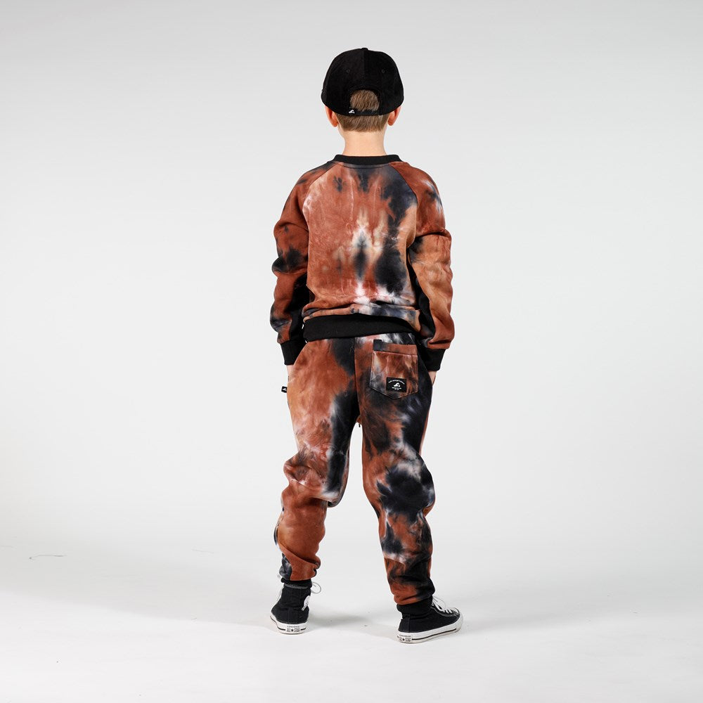 BOYS CRUISER TRACK PANT Brown Tie Dye