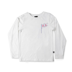 GIRLS LS TEE - Off White