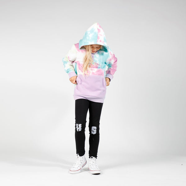 GIRLS ISLA HOOD - Rainbow